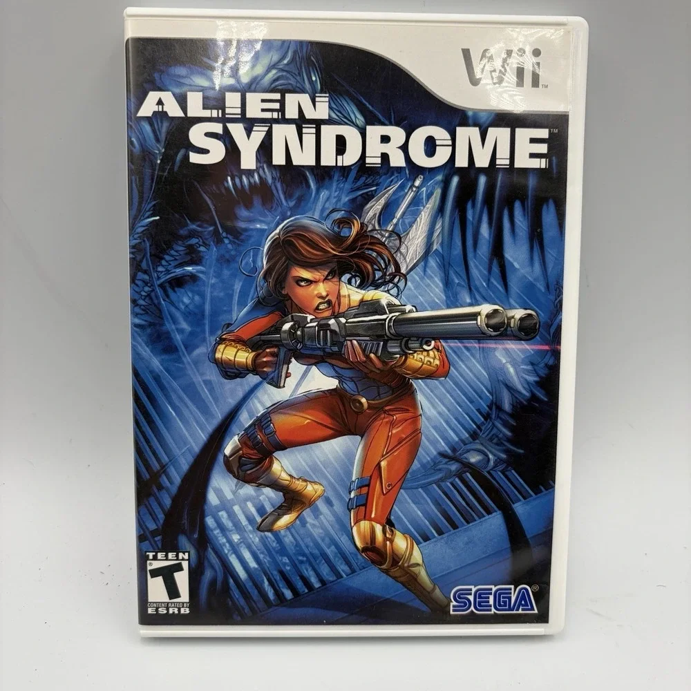 Alien Syndrome Nintendo Wii Complete CIB Tested Working